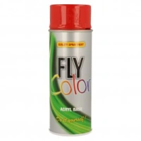 MOTIP FLY COLOR RAL 3000 ohnivě červená 400ML