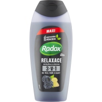 Radox Men sprchový gel relaxace 3v1 Ostružina a zázvor, 400 ml
