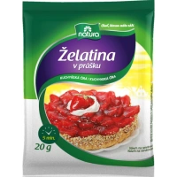 Natura Želatina v prášku, kuchyňská čirá, 20 g