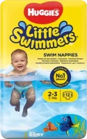 HUGGIES DĚTSKÉ PLENY DO VODY 2-3 3-8KG 12KS LITTLE SWIMMERS