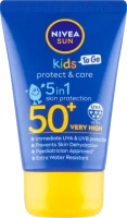 NIVEA SUN kids mléko na opalování protect & care OF 50+, 50 ml