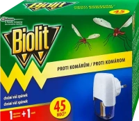 Biolit elektrický odpařovač s tekutou náplní proti komárům, 27 ml