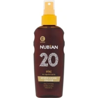 Nubian OF 20 Sprej olej na opalování, 150 ml
