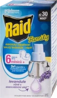 Raid Family náhradní náplň pro elektrický odpařovač Levandule, 21 ml