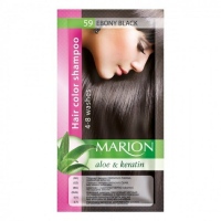 MARION Tónovací šampón - ebenově černá 40 ml