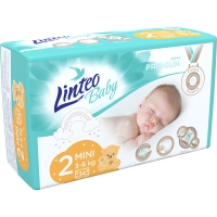 Linteo Baby Premium Mini dětské pleny 3 až 6 kg, 34 ks