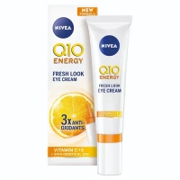 NIVEA Q10 Energy Fresh Look oční krém 15 ml