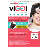 RUKAVICE VIGO NITRYL ČERNÉ M 20KS