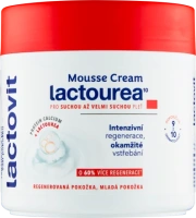 Lactovit pěnový krém hydratační lactourea, 400 ml