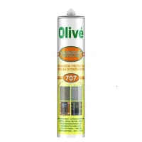 Olivé 707 silikon akrylový tmel bílý 280 ml