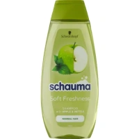 Schauma Soft Freshness šampon jablko a kopřivy pro normální vlasy, 400 ml