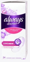 Always Discreet Long inkontinenční slipové intimní vložky 24 kusů