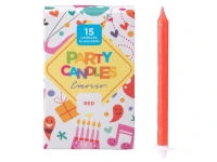 DORTOVÉ SVÍČKY EMOCIO ČERVENÉ 15KS