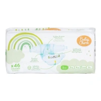 Baby Charm jednorázové plenky Super Dry Flex Mini 4-8 kg, 46 ks