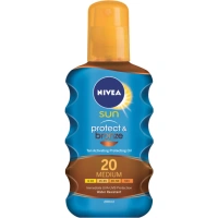 NIVEA SUN OLEJ PROTECT a BRONZE F20 200ML