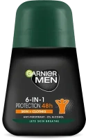 GARNIER MEN 6-IN-1 PROTECTION 72HOD. 50ML