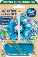 Ambi Pur WC Active gel-blok vodní květy 45 g