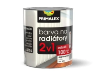 PRIMALEX BARVA NA RADIÁTORY 2V1 DOPRAVNÍ BÍLÁ RAL 9016 SATIN 0,75L