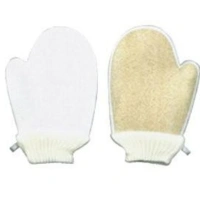 MASÁŽNÍ ŽÍNKA Z PŘÍRODNÍ LUFY RUKAVICE 21X16CM