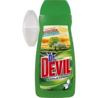 Dr. Devil Apple Fresh, WC gel + košíček, 400 ml