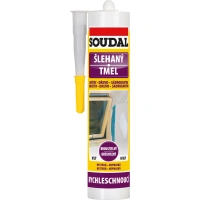 Soudal šlehaný tmel rychleschnoucí, bílý, 280 ml