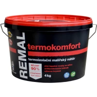 REMAL Termokomfort termoizolační barva na zeď, 4 kg