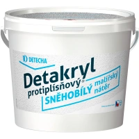 Detakryl protiplísňová sněhobílá malířská barva, 5 kg