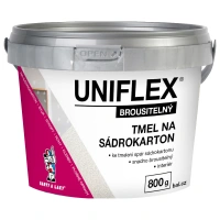 Uniflex tmel na sádrokarton brousitelný, 800 g