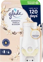GLADE ELEKTRIKA STROJEK ROMANTIC VANILLA 1+20ML