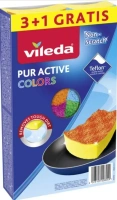 VILEDA HOUBIČKY PUR ACTIVE COLORS 3+1 GRATIS