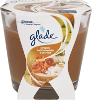 SVÍČKA GLADE SENSUAL SANDALWOOD a JASMINE 70G