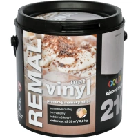 REMAL Vinyl color 210 Kávově hnědá 3,2 kg