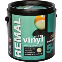 REMAL Vinyl color 540 Smaragdově zelená 3,2 kg