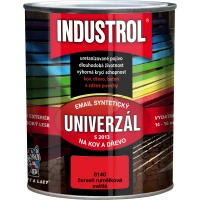 INDUSTROL UNIVERZÁL S2013 8140 červeň rumělková světlá 0,6 l