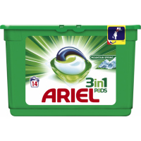 Ariel Mountain Spring 3v1 kapsle na praní, 14 praní