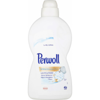Perwoll White & Fiber prací gel na bílé, 30 praní, 1,8 l