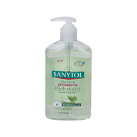Sanytol Aloe Vera & Zelený čaj dezinfekční mýdlo, 250 ml