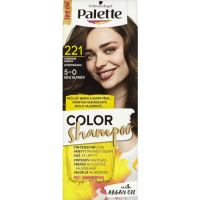Schwarzkopf Palette Color Shampoo barva na vlasy 221/5-0 středně hnědá, 50 ml