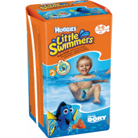 Huggies Little Swimmers 3/4 plenkové plavky do vody 12 až 18 kg, 11 ks