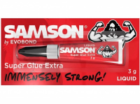 SAMSON SUPER GLUE EXTRA LIQUID tekuté vteřinové lepidlo 3 g